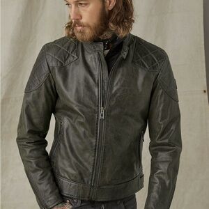 Belstaff “The Outlaw” leather jacket (waxed)